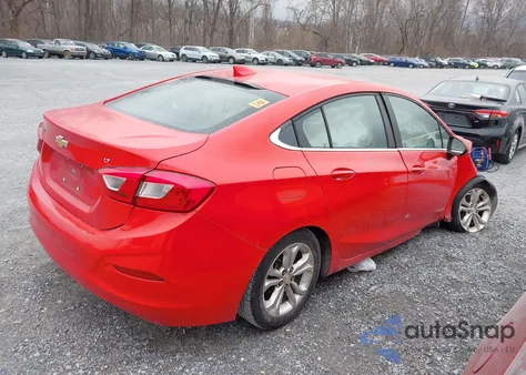 2019 Chevrolet Cruze Lt from USA, damaged, VIN 1G1BE5SM0K7112792